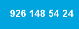 926 148 54 24 926 148 54 24
